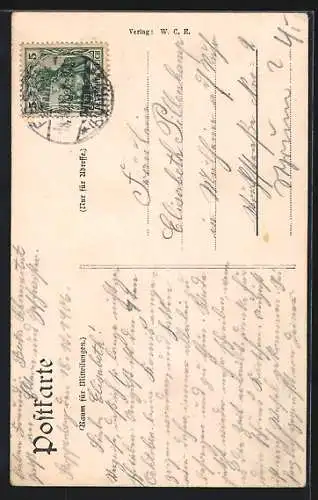 AK Essen /Ruhr, Blick auf die Gertrudis-Kirche