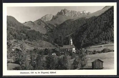 AK Virgen in Osttirol, Obermauern im Virgental