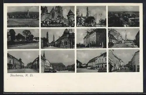 AK Stockerau, Burg Kreuzstein, Strassenpartie