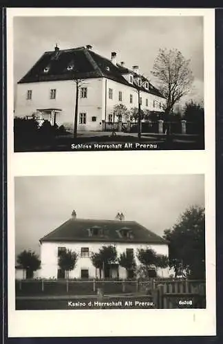 AK Wildendürnbach /N.-Oe., Schloss Alt Prerau, Kasino