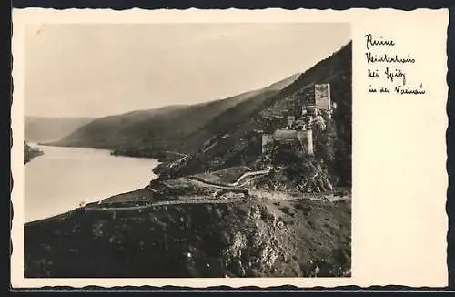 AK Spitz in der Wachau, Die Ruine Hinterhaus