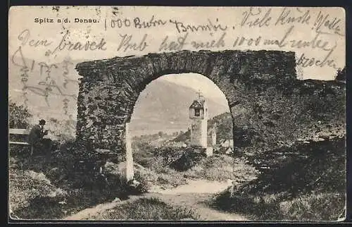 AK Spitz a. d. Donau, Das alte Tor