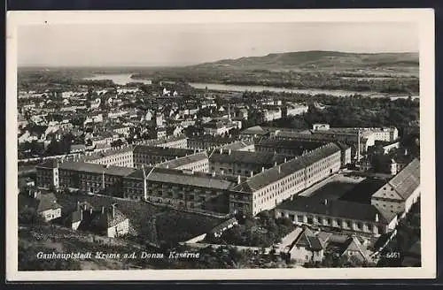 AK Krems a. d. Donau, Kaserne aus der Vogelschau