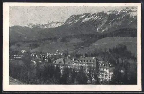 AK Edlach /Neunkirchen, Ortsansicht aus der Vogelschau