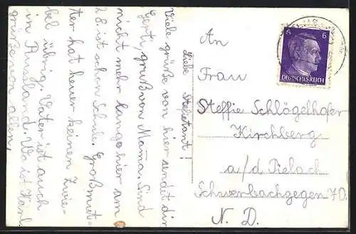 AK Furth, Ortsansicht mit Stift Göttweig