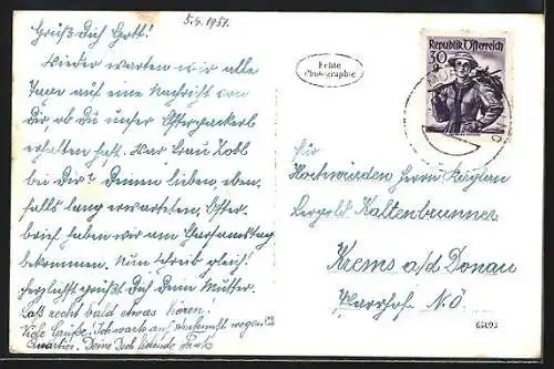 AK Perschling /N. Ö., Murstetten mit Kirche