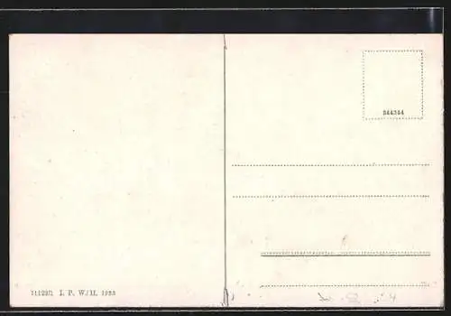AK Marbach a. Donau, Teilansicht mit Kirche Mariataferl