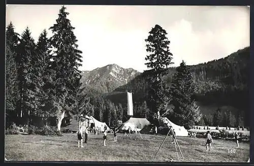 AK Weissensee, Sommerlager der Universitätsturnanstalt Wien