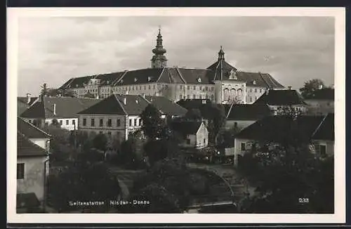 AK Seitenstetten /Nieder-Donau, Blick auf das Stift