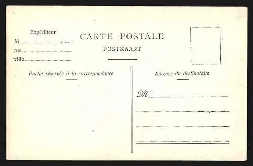 AK Bruxelles, La Gare du Midi