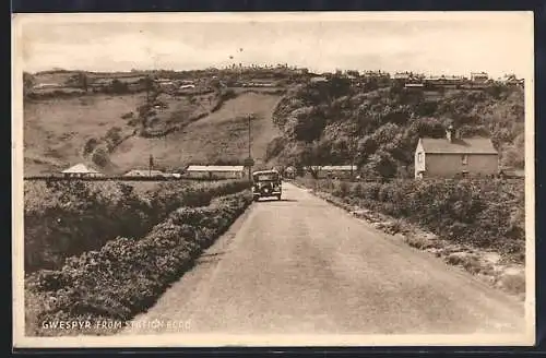AK Gwespyr, View from Station Road