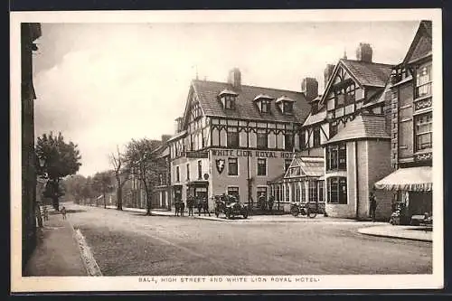 AK Bala, White Lion Royal Hotel on High Street