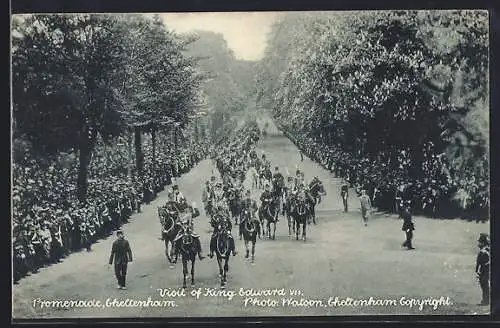 AK Cheltenham, Visit of King Edward VII, Promenade