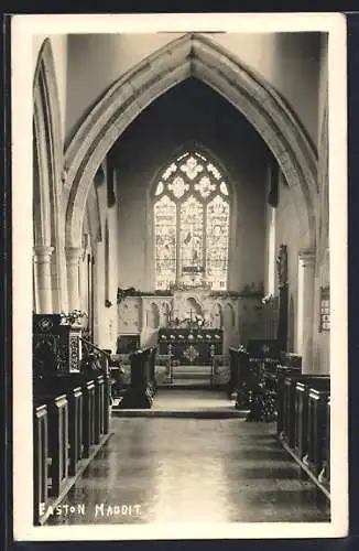 AK Easton Maudit, Church Interior