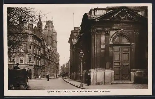 AK Northampton, Town Hall and County Buildings