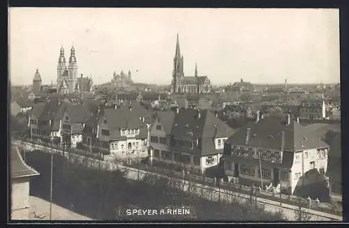 AK Speyer a. Rhein, Totalansicht