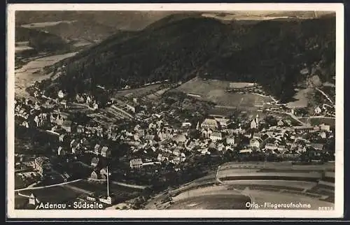 AK Adenau, Südseite aus der Vogelschau
