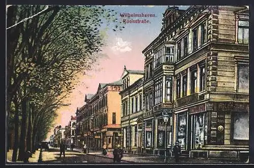 AK Wilhelmshaven, Partie in der Roonstrasse