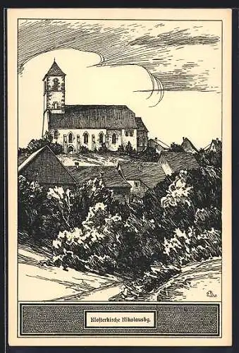 AK Göttingen, Klosterkirche Nikolausbg
