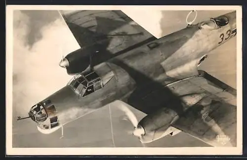 AK Kampfflugzeug Ju 86 K im Fluge