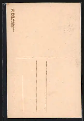 Steindruck-AK Rothenburg o.T., Portal im Rathaushof mit Laterne