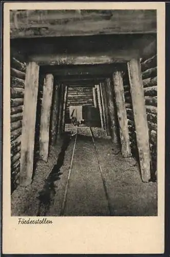 AK Clausthal-Zellerfeld, Oberharzer Museum, Förderstollen, Bornhardtstrasse 16