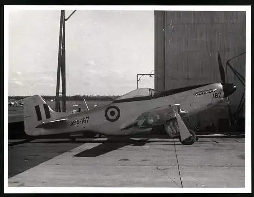 Fotografie Flugzeug Commonwealth CA-17/18 Mustang (P-51), Kennung A68-187