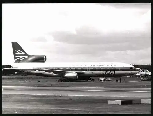 Fotografie Flugzeug Lockheed L-1011 TriStar der BEA