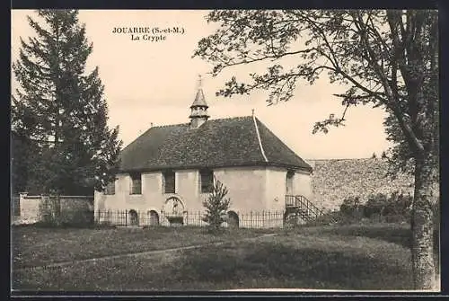 AK Jouarre /S.-et-M., La Crypte