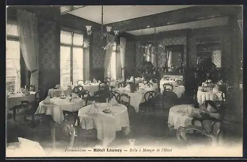 AK Fontainebleau, Hôtel Launcey, Salle à Manger de l`Hôtel