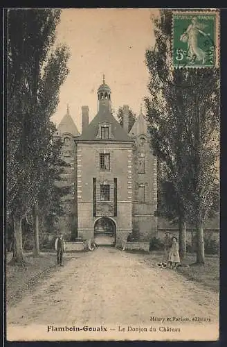 AK Flamboin-Gouaix, Le Donjon du Château