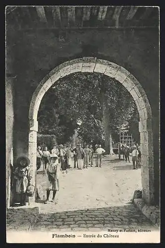 AK Flamboin, Entrée du Château