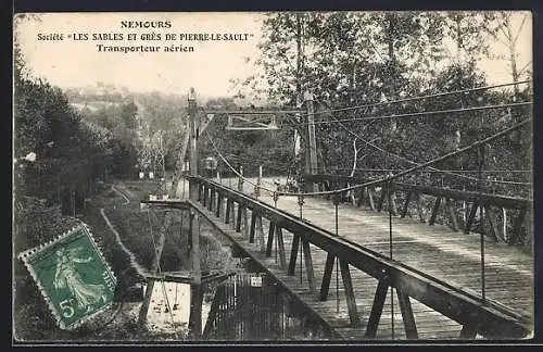 AK Nemours, Transporteur aérien de la Société Les Sables et Grès de Pierre-Le-Sault