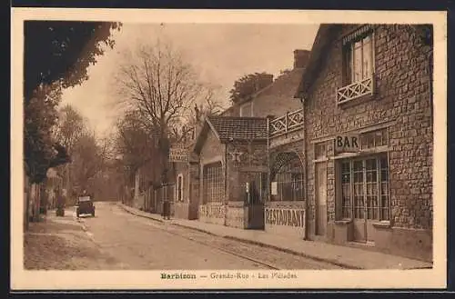 AK Barbizon, Grande-Rue, Les Pléiades