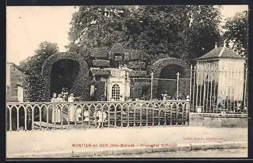 AK Montier-en-Der /Hte-Marne, Propriété Simonin