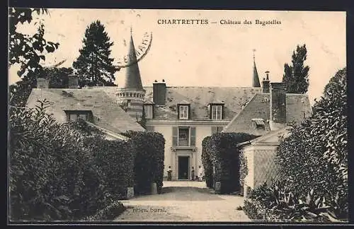 AK Chartrettes, Château des Bagatelles