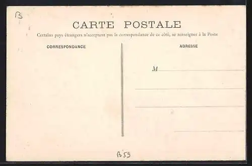 AK Moret-sur-Loing, Vue d`ensemble sur le Loing