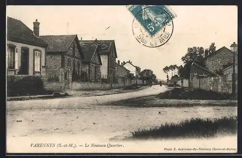 AK Varennes /S.-et-M., Le Nouveau Quartier