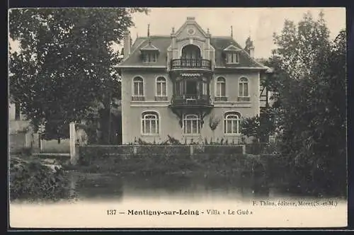 AK Montigny-sur-Loing, Villa Le Gué