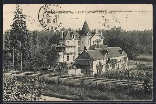AK Villiers-sur-Morin, La Malourée, Vue générale