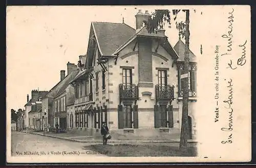 AK Voulx, Un côté de la Grande-Rue