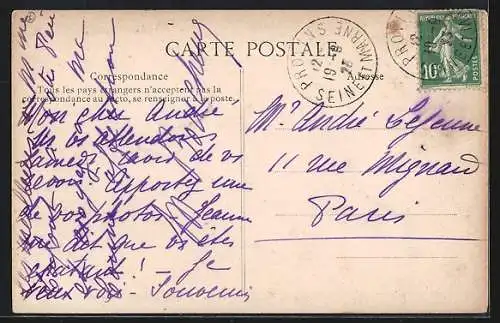 AK Provins, Hôpital Général, ancien Couvent des Cordeliers, Galerie du Cloitre