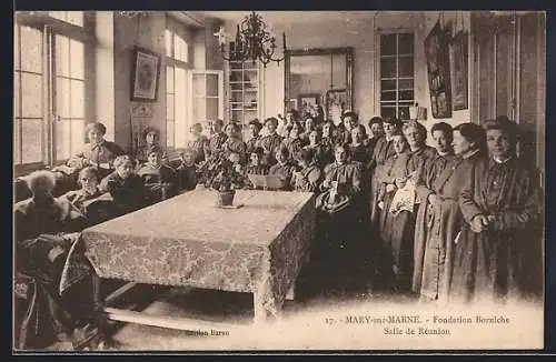 AK Mary-sur-Marne, Fondation Borniche, Salle de Réunion