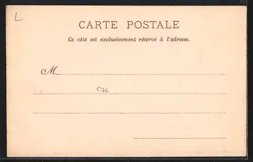 AK Fontainebleau, Place de la Gare, Café Parisien