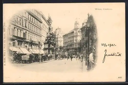 AK Wien, Graben mit Geschäften