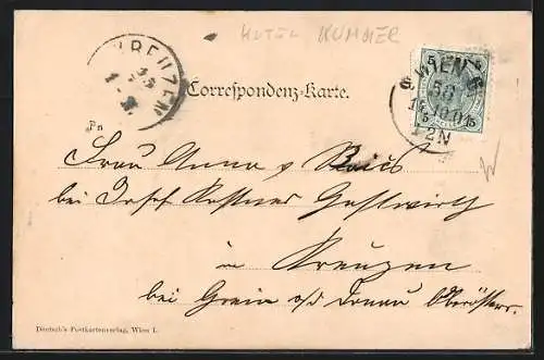 AK Wien, Blick in die Mariahilferstrasse