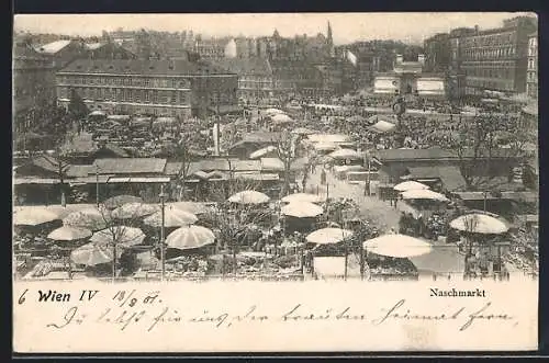 AK Wien, Der belebte Naschmarkt