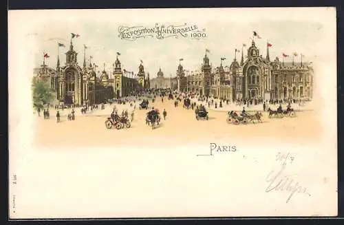 AK Paris, Exposition universelle de 1900, Vue Générale