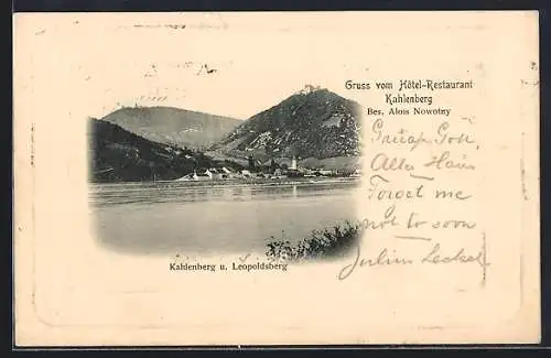 AK Wien, Kahlenberg und Leopoldsberg