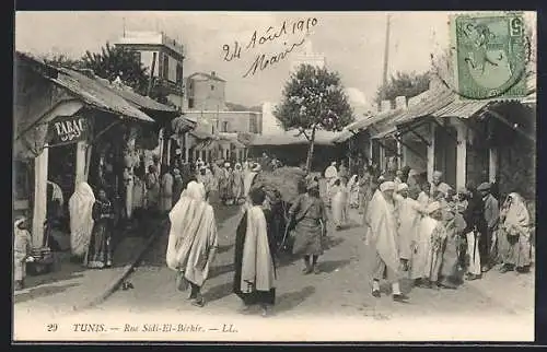 AK Tunis, Rue Sidi-el-Béchir